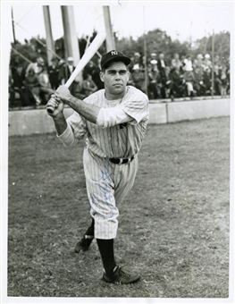 Charlie Keller Signed 1941 Vintage New York Yankees Press Photo